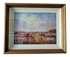 Early 21st Century Irish Oil on Canvas of Ballaghadereen Bog by Seamus Coleman