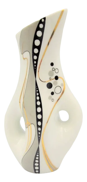 Vintage Porcelain Hydra Breakdance Vase by Gerold Tettau, 1980s