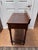 Brown Antique American Late Sheraton Cherry Washstand With Lower Shelf For Sale - Image 8 of 12