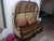 Late 20th Century French Provincial Hooded Dome Canopy Porter Loveseat For Sale In Los Angeles - Image 6 of 8