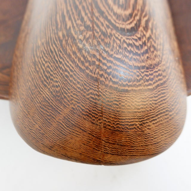 20th Century Hand-Carved Wooden Bowls, Set of 2 For Sale - Image 12 of 14