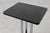 Black Art Deco Pedestal Table with Chrome Columns and Black Lacquered Base, France, 1920s For Sale - Image 8 of 13