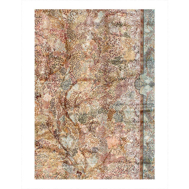 Viscose on a cotton foundation with a medallion This rug has a dense, soft pile, and excellent quality, to ensure that you...