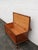 Early 1900s Carved Bench Cedar Chest Blanket Trunk 6365 For Sale In Miami - Image 6 of 12