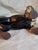 Antique Hubley Cast Iron Boston Terrier Dog Doorstop Original Paint C. 1920s 9" For Sale - Image 15 of 17