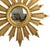 Vintage Wooden Sunburst Sun Mirror in Convex, France, 1950s For Sale - Image 16 of 17