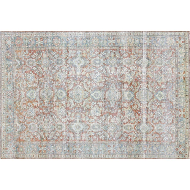 Textile 1960s Persian Mahal Rug For Sale - Image 7 of 7