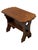 Maroon Arts and Crafts Side Table by Alexander J. Kropholler, 1900s For Sale - Image 8 of 13