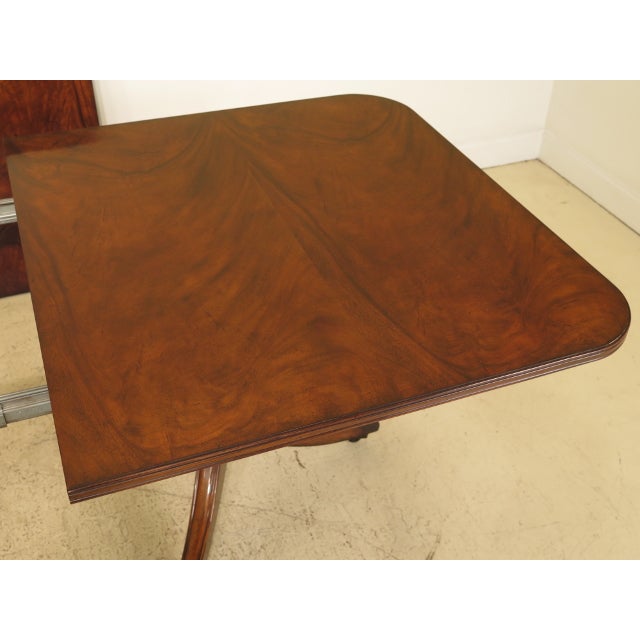 Maitland Smith 3530 155 Mahogany Dining Room Table Chairish