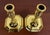 This is a beautiful pair of vintage Baldwin solid brass candlesticks in a classic Colonial Williamsburg / Federal style....
