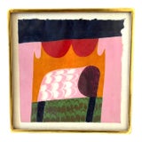 Original Carol Summers Woodblock Print, Signed, and Titled "Bundi", Printed in the 1980's For Sale