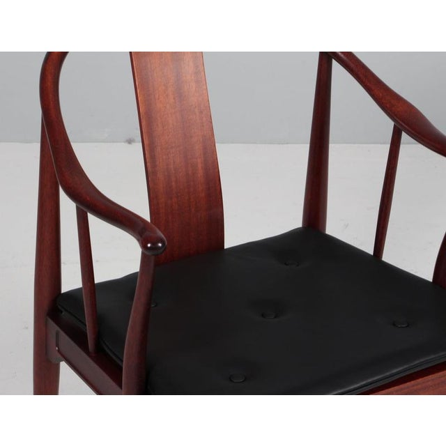 Model 4283 Chinese Chair attributed to Hans J. Wegner for Fritz Hansen For Sale - Image 3 of 8