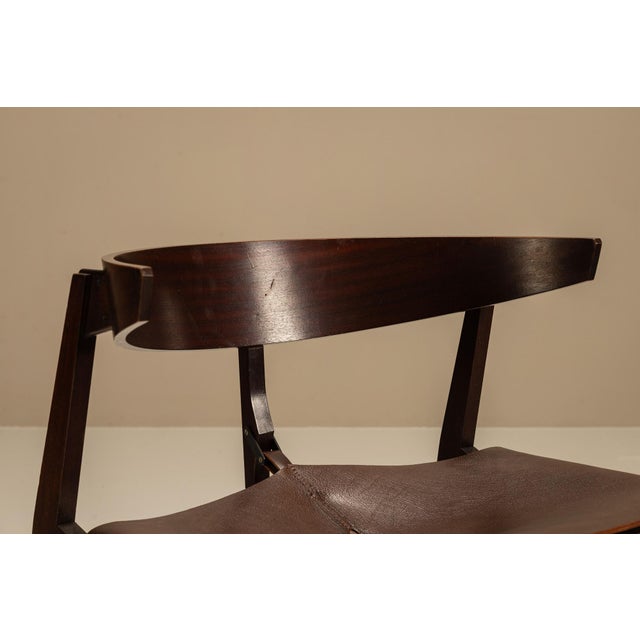 Mod. 8102 Lounge Chairs by Giuseppe Zammerini for MIM Roma, Italy, 1960s, Set of 2 For Sale - Image 14 of 18