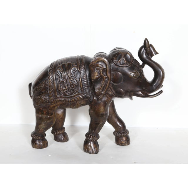 Elephant Bronze Sculpture, Unknown For Sale In New York - Image 6 of 11