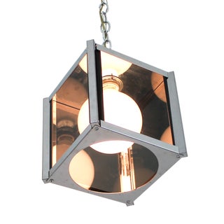 Fredrick Ramond Architectural Pendant Light For Sale