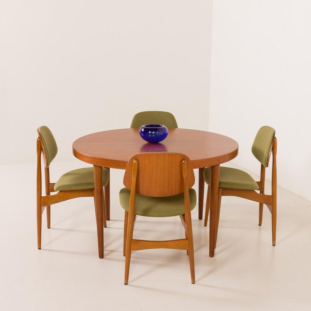 Mid-Century Modern Mid-Century Modern Scandinavian Chairs in the style of Arne Hovmand Olsen, 1970s, Set of 4 For Sale - Image 3 of 18