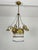 Art Deco 7-Light Chandelier in Brass and Glass, 1940s For Sale - Image 12 of 18