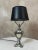 1900 - 1909 Silver Metal Lamp, 1900 For Sale - Image 5 of 15