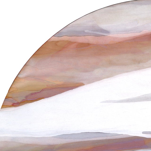 Wild Skies 3 - Original Atmospheric Abstract Skyscape Acrylic and Gold Leaf Art on Wood Panel For Sale In Los Angeles - Image 6 of 9