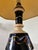 Art Deco Table Lamp in Glazed and Gilded Porcelain, 1920s For Sale - Image 4 of 10