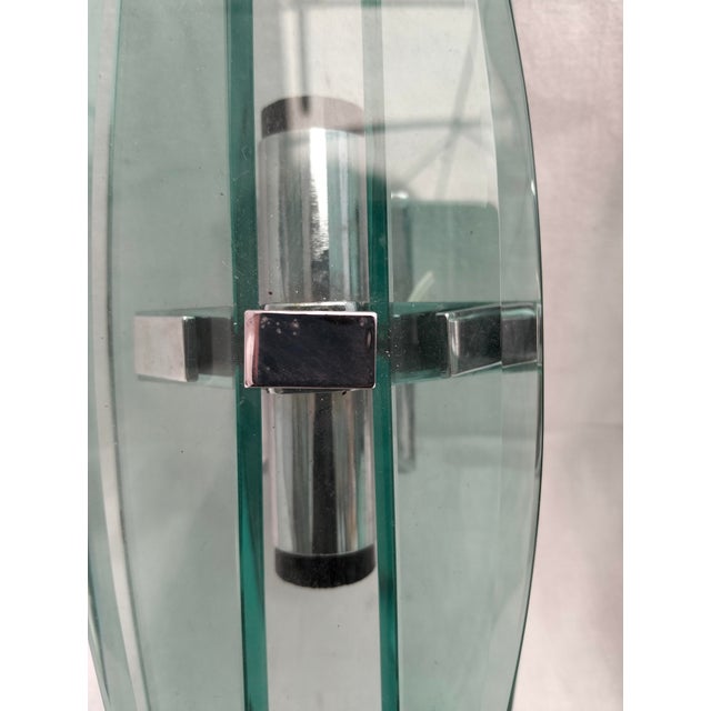 Teal Vintage Wall Lights, 1970s, Set of 2 For Sale - Image 8 of 9