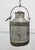 Large Galvanised Metal Milk Churn with Iron Strapping, 1890s For Sale - Image 3 of 7