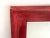 Mirror with Red Frame For Sale - Image 14 of 16