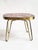 Mid-Century Modern Mid-Century Modern Mosaic and Brass Side Table with Hair Pin Legs by Ilse Möbel, 1950s For Sale - Image 3 of 13