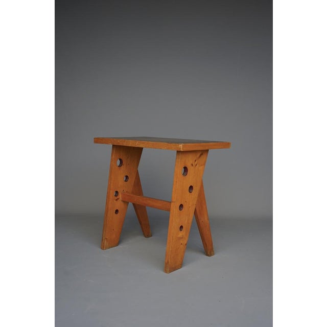 Small Mid-Century French Desk, 1950s For Sale - Image 15 of 17