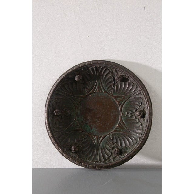 Italian Vase with Copper Base and Partial Silver Plating, 1890 For Sale - Image 10 of 12