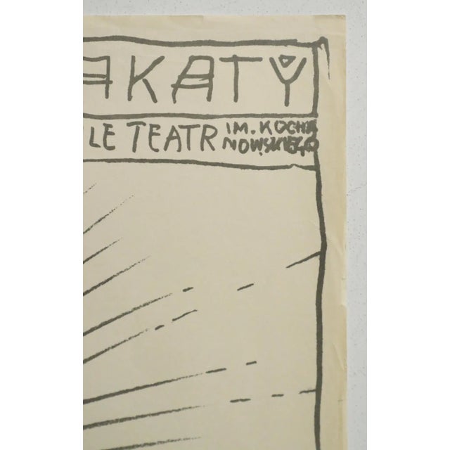 1979-1980 Original Polish Exhibition Poster, Starowieyski Plakaty (Posters of Starowieyski) For Sale - Image 6 of 6