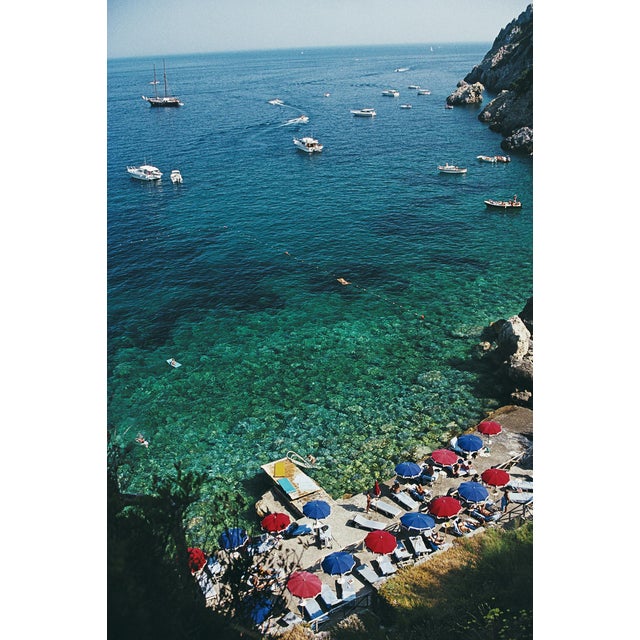 Modern Slim Aarons, View from Il Pellicano, 1991, Color C-Print Photograph For Sale - Image 3 of 3