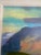 Kevin Broad “Videy / Reykjavik” Iceland Series Acrylic Landscape Painting in Gilt Frame For Sale - Image 10 of 12