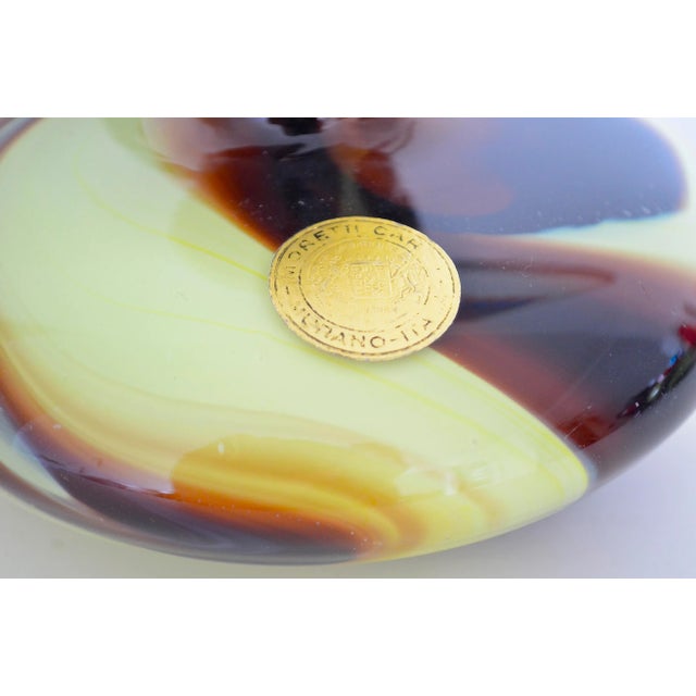 Vintage Murano Glass Vase by Carlos Moretti, 1970s For Sale - Image 3 of 4