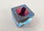 1960s Murano Sommerso Glass Cube by Flavio Poli, 1960s For Sale - Image 5 of 12