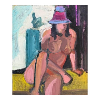 Original Figure Study From Esteemed Bay Area Studio For Sale