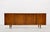 Extra Long Mid Century Modern Tambour Door Garrard Cabinet | Walnut Credenza Sideboard, C. 1960’s For Sale - Image 4 of 13