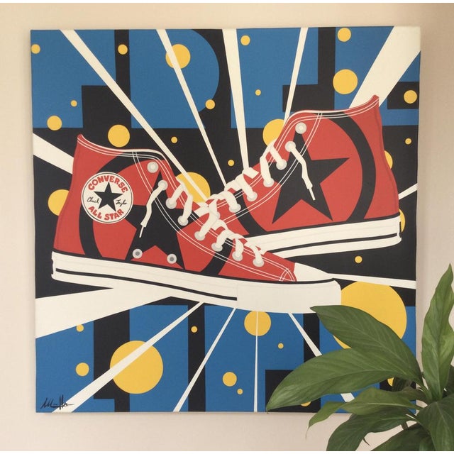 Yann Muller, Free Life, 2008, Signed Acrylic on Canvas For Sale - Image 4 of 8