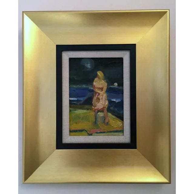 Untitled, 1989 Oil on Panel 6 1/2 × 4 1/2 in 16.5 × 11.4 cm Frame Size: 13.5" x 11.5" I can get a letter from the artist's...