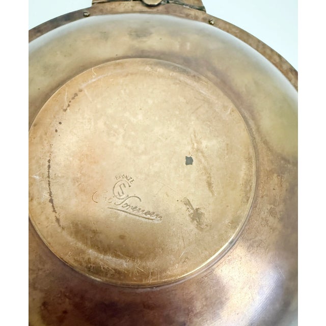 Carl Sorensen Bronze Art Deco Centerpiece Bowl For Sale - Image 10 of 10