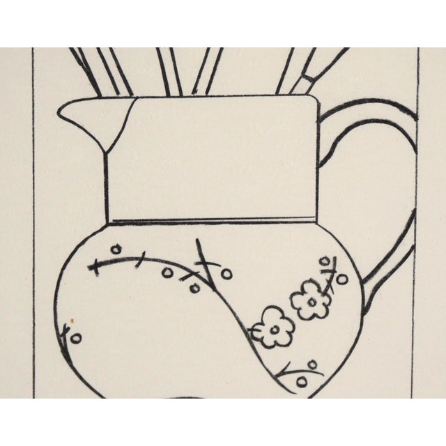 Paintbrushes in a Pitcher - Still Life Etching by Don Weygandt (#20/150) For Sale - Image 4 of 5