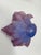Daum France Amaryllis Amethyst Pate De Verre Crystal Vide-Poche Bowl Signed in Original Box For Sale - Image 13 of 14