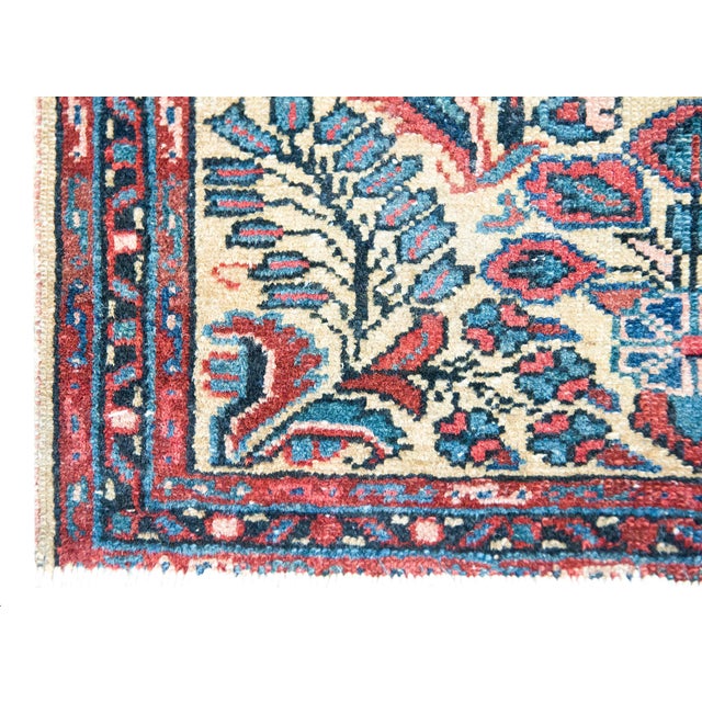 Early 20th Century Persian Dargazine Rug For Sale - Image 12 of 15
