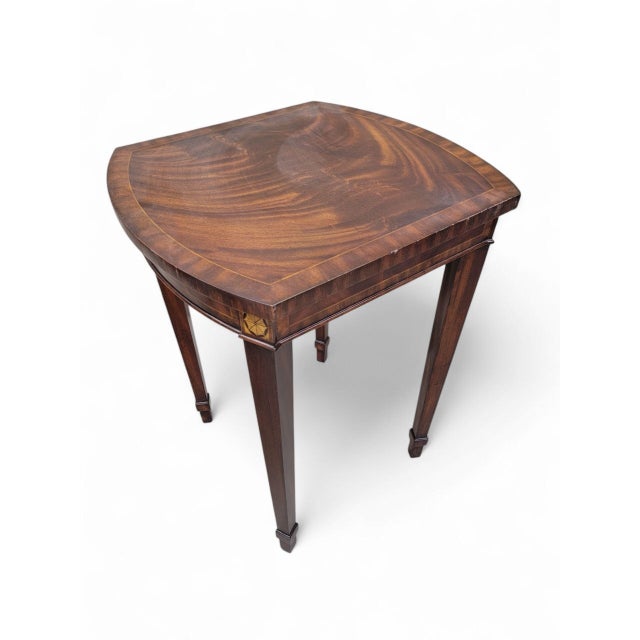Vintage Regency Style Inlaid Nesting Tables by Maitland Smith For Sale - Image 9 of 12