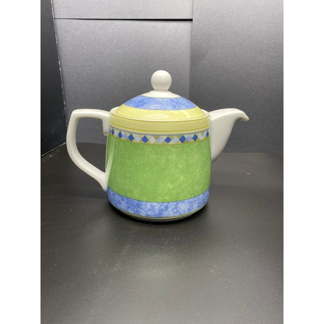 Royal Doulton Circa 1999 Royal Doulton Carmina Tea Pot For Sale - Image 4 of 9