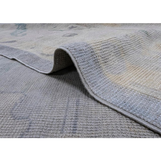 Textile Turkish Oushak Rug 12'2" x 16'4" For Sale - Image 7 of 8