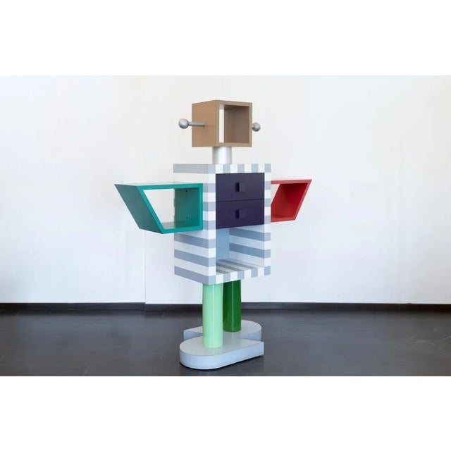 Rare piece of furniture with drawers named Giza, designed in 1982 by the Japanese designer Masanori Umeda as a tribute to...