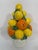 Farmhouse Mid 20th Century Petite Italian Lemons and Oranges Ceramic Topiary For Sale - Image 3 of 16
