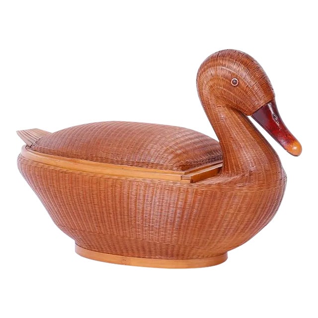 Wicker Duck Box For Sale