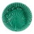 Green Majolica Wheat & Butterfly Plate Villeroy Boch For Sale
